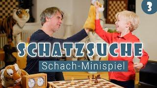 Schatzsuche mit Sebastian & Frederik | Schach-Minispiel zu Turm, Läufer & Dame