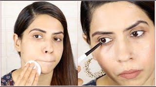 No Foundation, No Concealer Sweat-proof Long lasting Makeup- गमिॅयों में कैसे करें Light मेकअप #tips