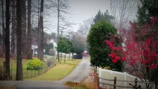 First snow of the season! Carroll County Maryland USA