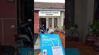 Bikin Wifi Sendiri Dirumah Bisa ???  #openwrt #hsairpo #hsairpolte300n