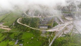 THE CRUSHER AT TREFOR QUARRY