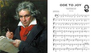 Ode to joy // Symphony n.9 • L. V. Beethoven // easy guitar