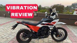 VIBRATION Problem on KTM 390 Adventure ? REVIEW at Different SPEED