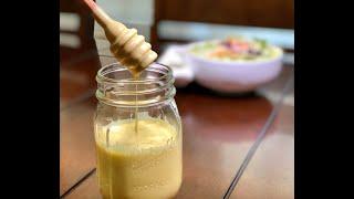 BEST HOMEMADE HONEY MUSTARD | QUICK & EASY DRESSING/DIP RECIPE