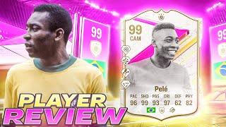 99 FUTTIES ICON PELE SBC PLAYER REVIEW - EA FC 24 ULTIMATE TEAM