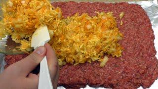 simple and tasty minced meat recipe for a festive table