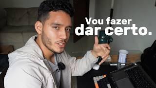 Vlog realista | piloto estudante: conciliando YouTube com estudos e trabalho