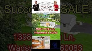 JUST SOLD in 13981 W Elm Ln, Wadsworth IL 60083  #chicagoagent #investmentproperty