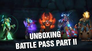 DOTA 2: Unboxing 12 hộp Immortal Treasure II - Battle Pass 2022