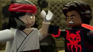 If Spider Man 2099 was in Mortal Kombat 1 but in LEGO