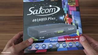 Спутниковый Тюнер Satcom 4050 HD Plus.Обзор и Настройка.