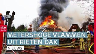 Twee woningen verwoest & enorme drukte door pakketpunt aan huis | Drenthe Nu