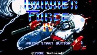 Track 01 - THUNDER FORCE IV『Lightning Strikes Again - Metal Squad』