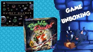 Unboxing - Quirky Quarks and Goblin Coaster