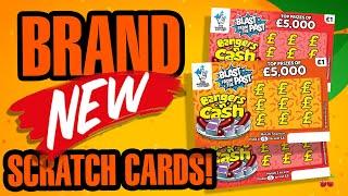 *NEW* UK scratch cards ! Bangers 'n' Cash! With Scratchables