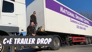 C+E | Class 1 - How to Couple and Uncouple a trailer!