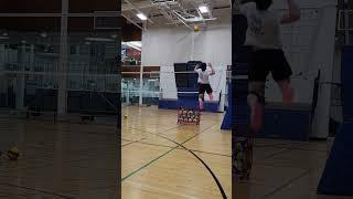 Training To Spike Against A Block