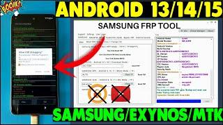  Finally All Samsung 2025 FRP Lock Fix | Android 13/14/15 FRP Bypass | New FRP Tool