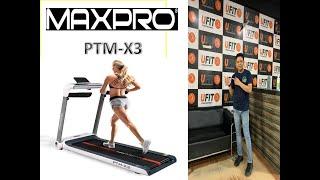 LIVE DEMO || MAXPRO PTM-X3 || HOME TREADMILL || PUNEET GARG || U FIT INDIA || HINDI