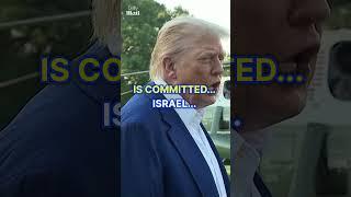 Shocking moment Donald Trump drops the F bomb over Iran Israel ceasefire