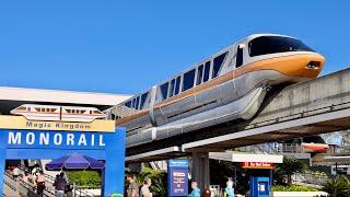 Magic Kingdom Express Monorail 2022 Ride Experience in 4K | Walt Disney World Florida December 2022