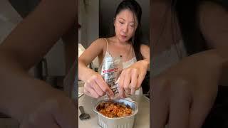 self heating clay pot rice ~ kung pao vegan chicken