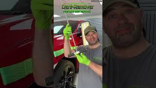 STRETCHING dents to FIX a panel! #lateraltension #paintlessdentrepair