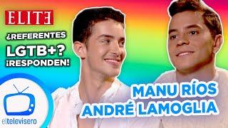 ENTREVISTA | Manu Ríos y André Lamoglia (ÉLITE 6): ¿Se consideran referentes LGTBI+?