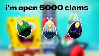 Open 5000 eggs in sponge bob simulator