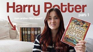 LESEVLOG // Ich lese die HARRY POTTER Bücher zum ersten Mal 🪄 part 1