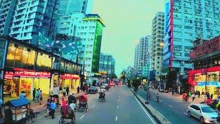 Modern Dhaka City Road Trip Views || Rampura Badda Area || Exploring Bangladesh