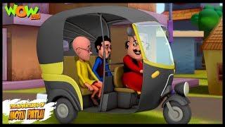 Motu Patlu Cartoons In Hindi |  Animated Series | Auto Rickshaw | Wow Kidz