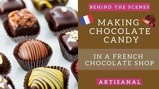 France chocolate shop visit: Behind the scenes of making French chocolates