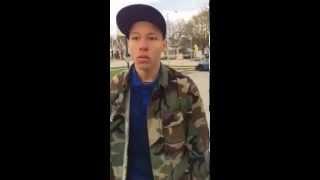 Damn : Vet Makes A Fake Soldier Remove His Fake Uniform In Public! 2015 Vine