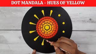 Dot Mandala tutorial | Dot mandala for beginners | Easy Dot mandala | 119 | 2023 | ATM Creations