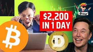 STONKSY - $2,200 Profit taken in 1 Day + Quick $50 Solana Scalp Trades!