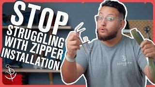 Say Goodbye to Zipper Frustration Forever! | How to use a Zipper Jig