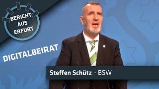 Steffen Schütz - BSW Digitalbeirat | Bericht aus Erfurt