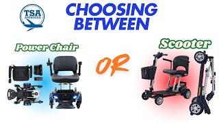 Choosing Between Power Chair or Mobility Scooter, Golden Technologies Carryon Series GB120 & Gp130