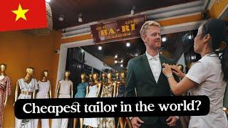 We got clothes tailored in Hoi An - Custom suit and dress made in Vietnam vlog