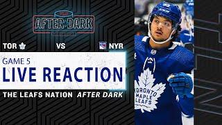 Maple Leafs vs New York Rangers LIVE POST GAME | Game 5 Reaction