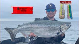 How to Target Lake Michigan King Salmon, In a small boat!