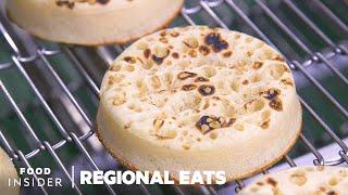 How English Crumpets Are Made At Europe's Biggest Bakery | Regional Eats