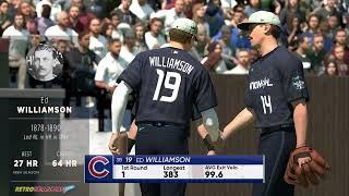 MLB 1880s 19th Century Home Run Derby • Ed Delahanty - Sam Thompson - Hugh Duffy - Simulation