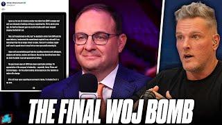 Woj Has Officially Retired From Breaking News & The World Will Never Be The Same | Pat McAfee Reacts