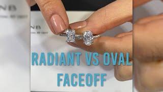 Diamond Face-Off Radiant VS Oval Diamonds: Lauren B IGTV Series