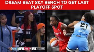 Atlanta Dream take down the injured ridden Sky to advance to #8 (for now)