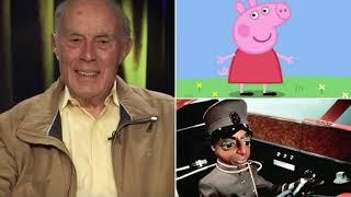 Voice actor David Graham, known for roles in "Peppa Pig" and "Doctor Who," has died at 99