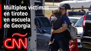 Al menos 4 muertos y 30 heridos en un tiroteo en la escuela Apalachee de Georgia