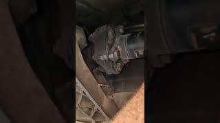 BMW 330 CI  prop shaft centre mount removal